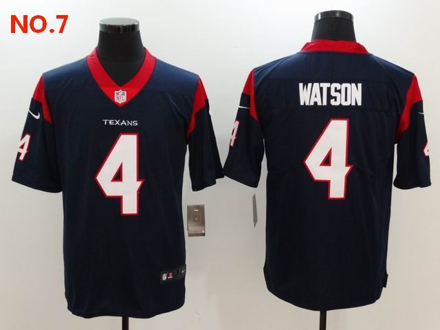 Houston Texans#4 Deshaun Watson Men's Nike Jersey NO.7;